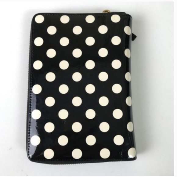 Kate Spade Black and White Polka Dot Planner - Picture 2 of 9